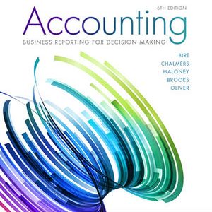 Testbook Solutions Accounting Business Reporting for Decision Making 6th Edition by Jacqueline Birt