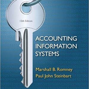 Testbook Solutions Accounting Information Systems 12th Edition Marshall Romney