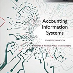 Testbook Solutions Accounting Information Systems 14th GLOBAL Edition by Marshall B. Romney