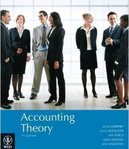 Testbook Solutions Accounting Theory 7th Edition Jayne Godfrey