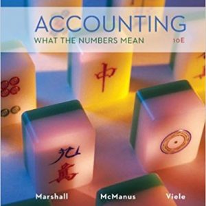 Solutions Manual for Accounting What the Numbers Mean 10th Edition by David Marshall