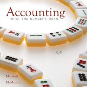 Solutions Manual for Accounting What the Numbers Mean 9th Edition by David Marshall