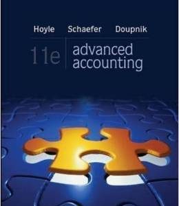 Testbook Solutions Advanced Accounting 11th Edition Floyd Beams