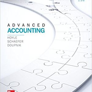 Testbook Solutions Advanced Accounting 13th Edition Joe Ben Hoyle