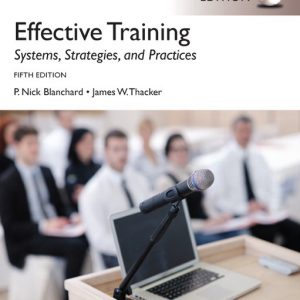 Testbook Solutions Affective Training Systems Strategies and Practices International 5th Edition by P. Nick Blanchard