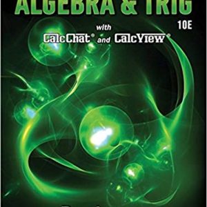 Solutions Manual for Algebra and Trigonometry 10th Edition by Ron Larson