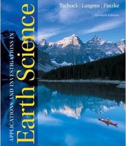 Testbook Solutions Applications and Investigations in Earth Science 7th Edition Edward Tarbuck