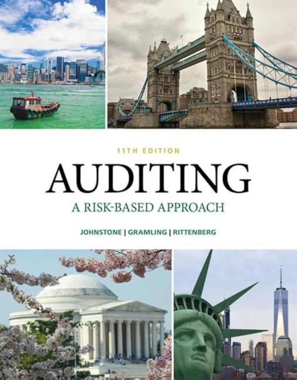 Solution Manual Auditing A Risk Based Approach 11th Edition by Karla M. Johnstone Zehms