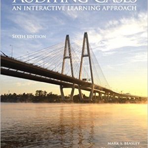 Testbook Solutions Auditing Cases an interactive learning approach 6th Edition Mark S Beasley