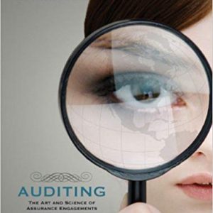 Testbook Solutions Auditing The Art and Science of Assurance Engagements 11th Canadian Edition by Alvin A. Arens