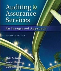 Testbook Solutions Auditing and Assurance Services 15th Edition Alvin A Arens