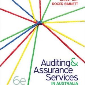 Testbook Solutions Auditing and Assurance Services 6th Edition Grant Gay