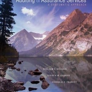 Testbook Solutions Auditing and Assurance Services A Systematic Approach 9th Edition William Messier