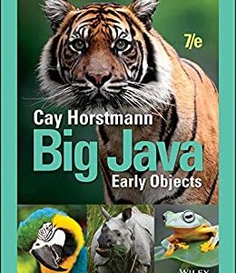 Solution Manual Big Java Early Objects 7th Edition by Cay S. Horstmann