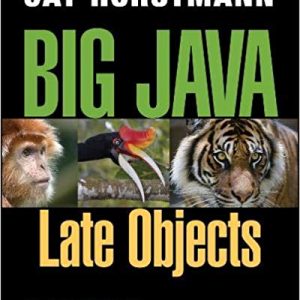 Solutions Manual for Big Java Late Objects 1st Edition by Cay S. Horstmann