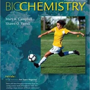 Testbook Solutions Biochemistry 8th Edition by Mary K. Campbell