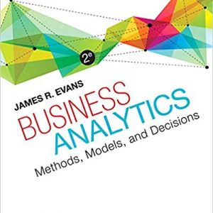 Testbook Solutions Business Analytics 2nd Edition by James R. Evans