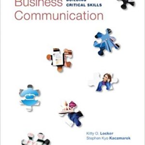 Solutions Manual for Business Communication Building Critical Skills 6th Edition by Kitty O. Locker