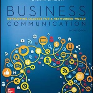 Testbook Solutions Business Communication Developing Leaders for a Networked World 2nd Edition by Peter Cardon