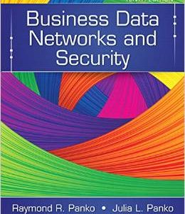 Testbook Solutions Business Data Networks and Security 10th Edition Raymond Panko