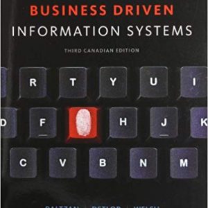 Testbook Solutions Business Driven Information Systems 3rd Candian Edition by Paige Baltzan