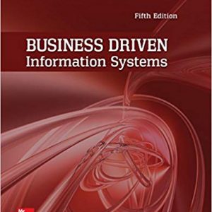 Testbook Solutions Business Driven Information Systems 5th Edition by Paige Baltzan