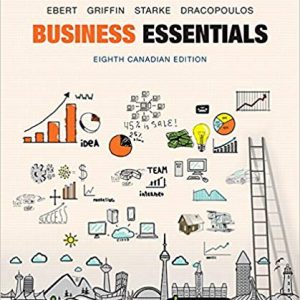 Testbook Solutions Business Essentials 8th Canadian Edition by Ronald J. Ebert