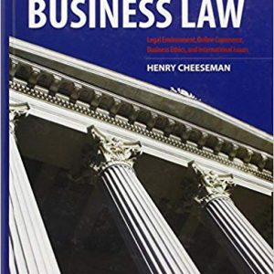 Testbook Solutions Business Law 8th Edition by Henry R. Cheeseman