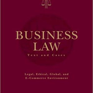 Testbook Solutions Business Law Text and Cases 11th Edition by Kenneth W. Clarkson