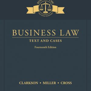 Testbook Solutions Business Law Text and Cases 14th Edition by Kenneth W. Clarkson