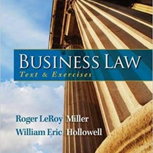 Solutions Manual for Business Law Text and Exercises 7th Edition by Roger LeRoy Miller