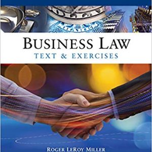 Solutions Manual for Business Law Text and Exercises 8th Edition by Roger LeRoy Miller