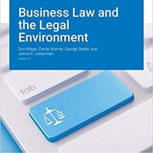 Solutios Manual for Business Law and the Legal Environment v2.0 by Don Mayer