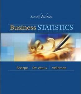 Testbook Solutions Business Statistics 2nd Edition Norean Sharpe