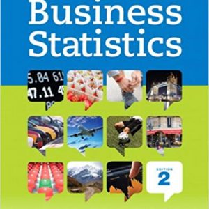 Testbook Solutions Business Statistics 2nd Edition by Rebecca J. Donatelle