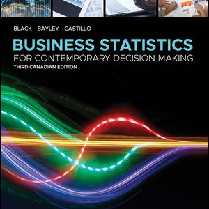 Solution Manual Business Statistics 3rd Canadian Edition