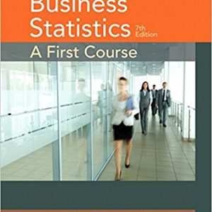 Testbook Solutions Business Statistics A First Course 7th Edition David Levine