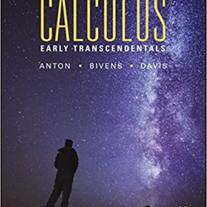 Solution Manual Calculus Early Transcendentals 11th Edition by Howard Anton