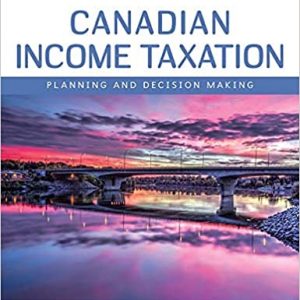 Solution Manual Canadian Income Taxation 2019 2020 22th Edition by William Buckwold