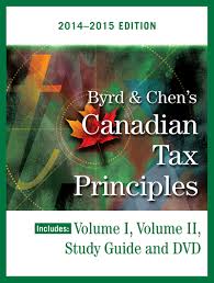 Testbook Solutions Canadian Tax Principles 2014 2015 Edition Volume I and Volume II byrd and Chens