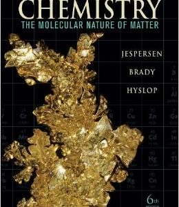 Testbook Solutions Chemistry The Molecular Nature of Matter 6th Edition Neil Jespersen