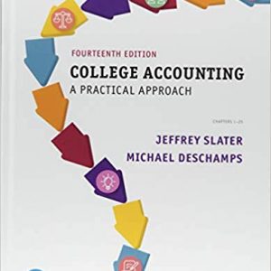 Solutios Manual for College Accounting A Practical Approach 14th Edition by Jeffrey Slater