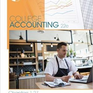 Testbook Solutions College Accounting Chapters 1 27 22nd Edition James Heintz