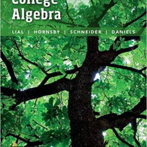 Solutions Manual for College Algebra 12th Edition by Margaret L. Lial