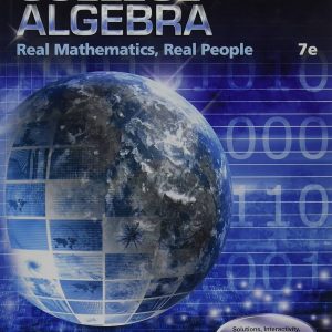 Solution Manual College Algebra Real Mathematics Real People 7th Edition by Ron Larson