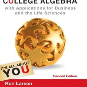 Testbook Solutions College Algebra with Applications for Business and Life Sciences 2nd Edition Ron Larson