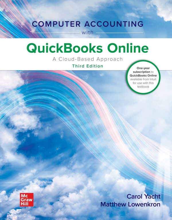 Solution Manual Computer Accounting with QuickBooks Online A Cloud Based Approach 3rd Edition by Carol Yacht