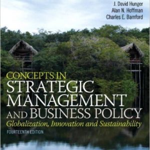 Testbook Solutions Concepts in Strategic Management and Business Policy 14th Edition Thomas Wheelen