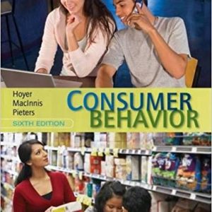 Solutions Manual for Consumer Behavior 6th Edition by Wayne D. Hoyer