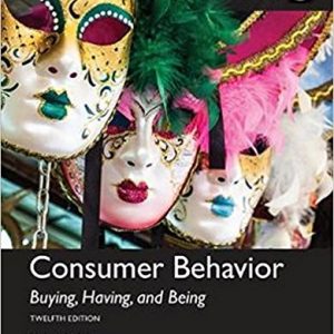 Testbook Solutions Consumer Behavior Buying Having and Being Global 12th Edition Michael Solomon